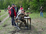 Молодые железнодорожники соревновались в военно- спортивной игре "Зарница"