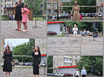 Сегодня  на арт-площадке сквера Центральный состоялся Гала-концерт