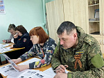 Сотрудники транспортной полиции города Ртищево приняли участие в акции «Диктант Победы»