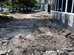 В городе продолжаются работы по ремонту тротуаров