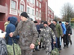 Очередная группа мобилизованных ртищевцев отправилась к местам боевого слаживания 