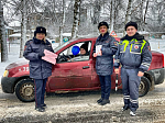 В преддверии Дня матери сотрудники Госавтоинспекции провели акцию "Мамы рулят безопасно!"